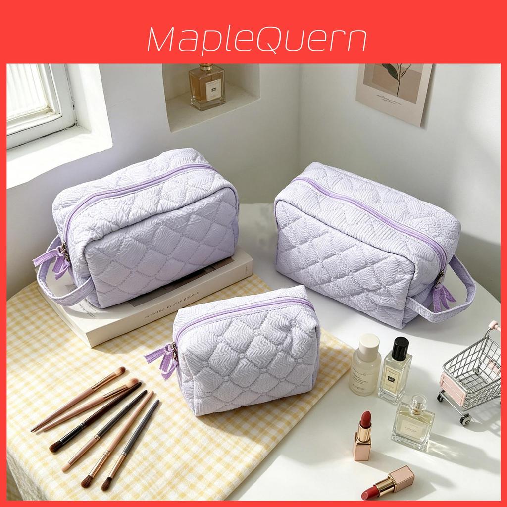 Polyester Travel Makeup Bag With Large Capacity And Portable Design For Women