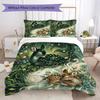 Real Nature Deer Pattern Bedding Uilt Set Uilt Cover Pillowcase Home Decoration Birthday Gift (1 * Duvet Cover + 2 * Pillowcase Without Core)