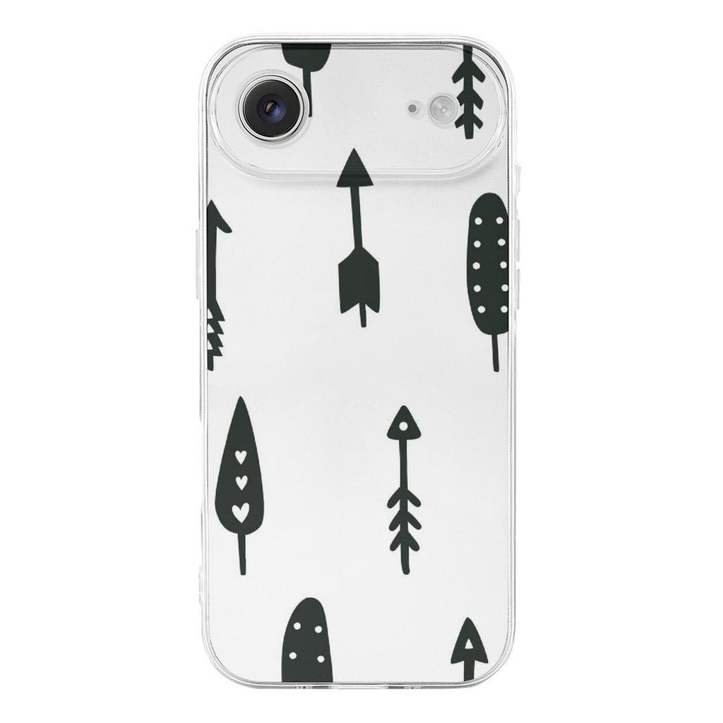 1 balení pro iPhone 17/17Air/17Pro/17ProMax TPU pouzdro na telefon s měkkým TPU tlumením, dotykem proti otiskům prstů, designem Slim Fit, ochranným nárazníkem fotoaparátu