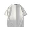 New Oxygen Cotton Striped Fabric Fake Two-piece Trendy T-shirt