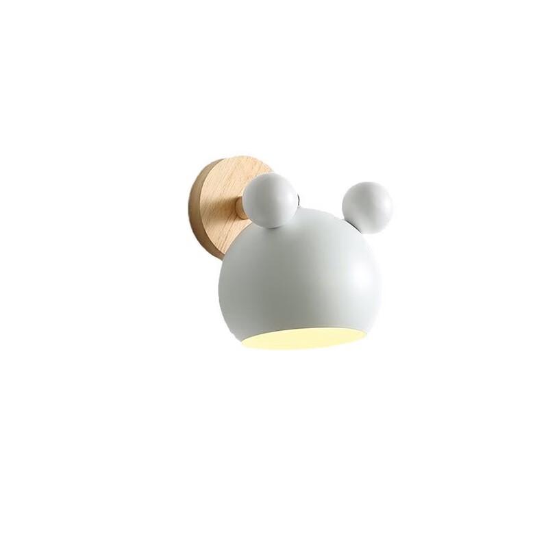 OEING Nordic Macaron Mickey Mouse Wall Lamp