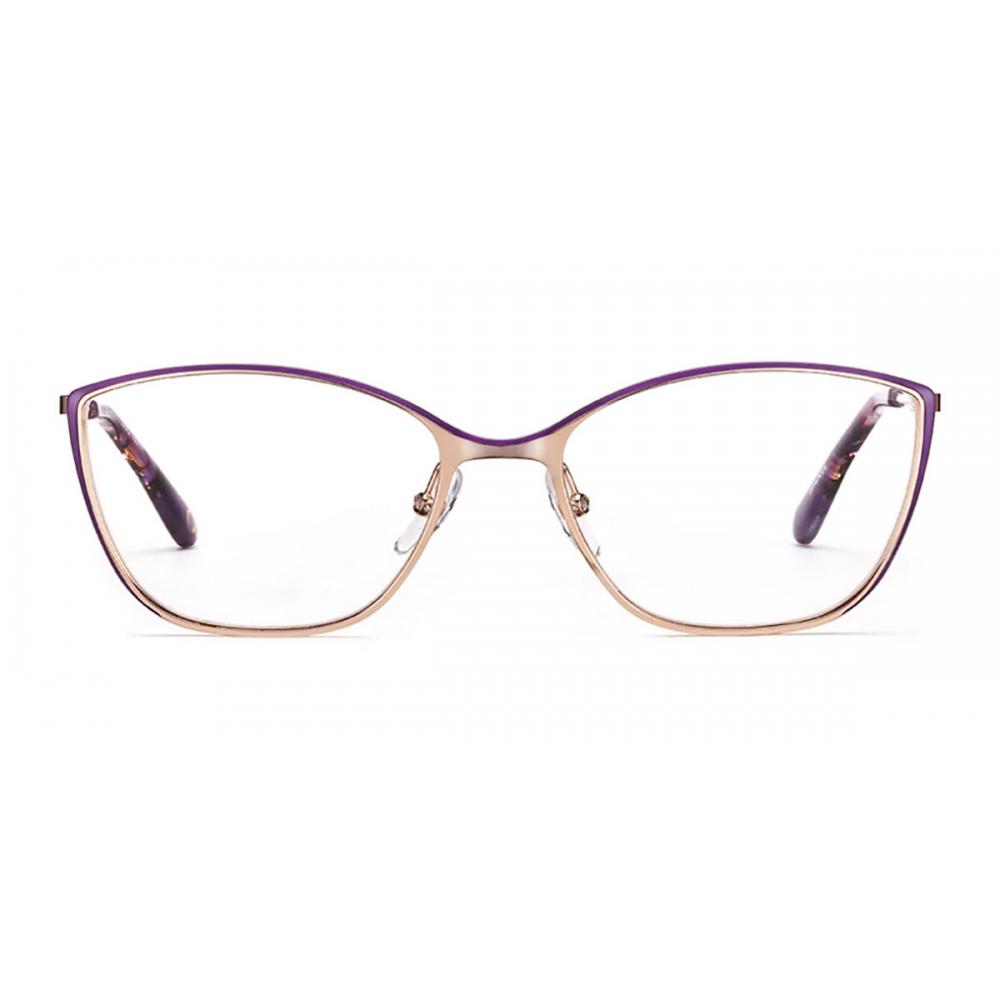 

Etnia Barcelona Novara Pgpu Women Eyeglasses Purple Rose Gold/55-17-135
