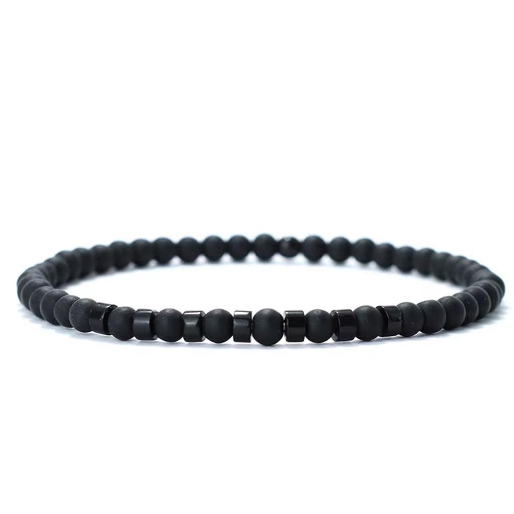 Fashion Mens Bracelet Natural Tiger Eyes  Small Stone 4mm Beads Braclet Homme Accessories Bohemia Beach Jewelry