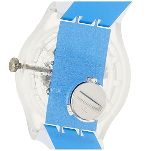 Swatch Clearly Blue Randig New Gent SUOK156 Klocka