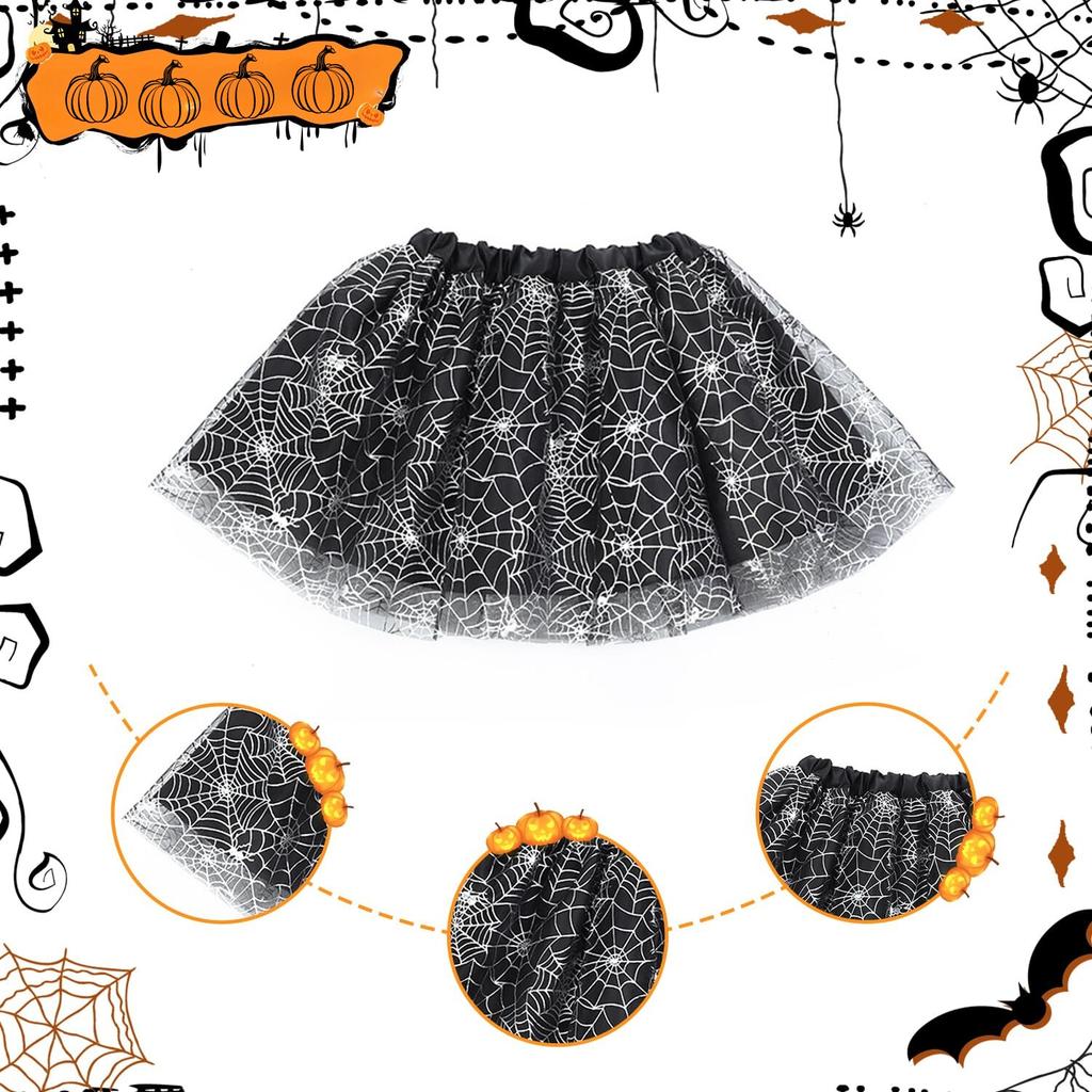 Carnival Disguise Witch Costume Children's Costume Girls Tutu