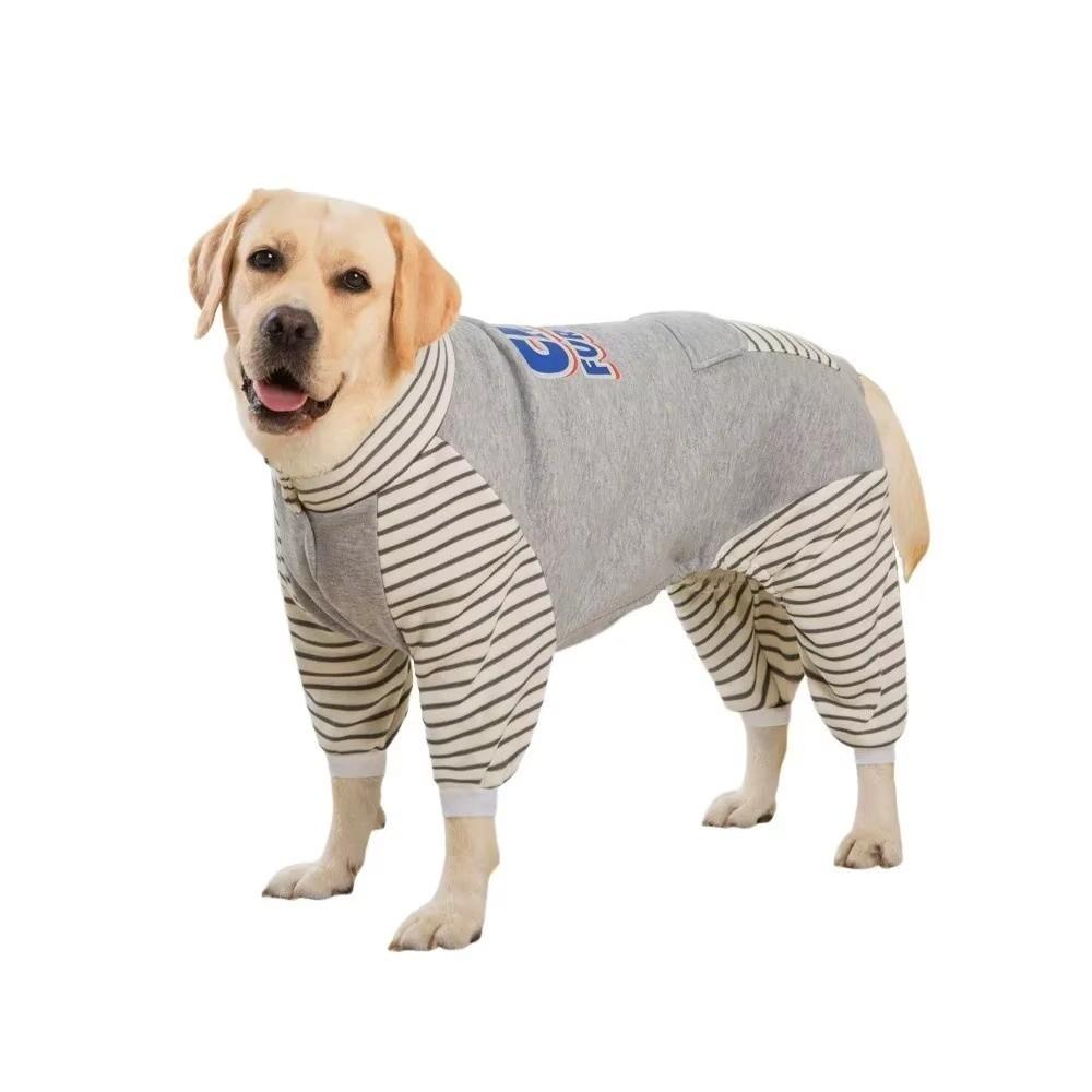 Big Dog Large Dog Clothes Full Cover Long Sleeve Bodysuit New Jumpsuit Pajamas