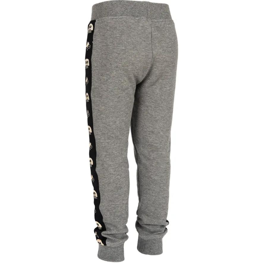 Decathlon Thermal Trousers 120 Series Comfortable Stretch Fleece Kids Grey