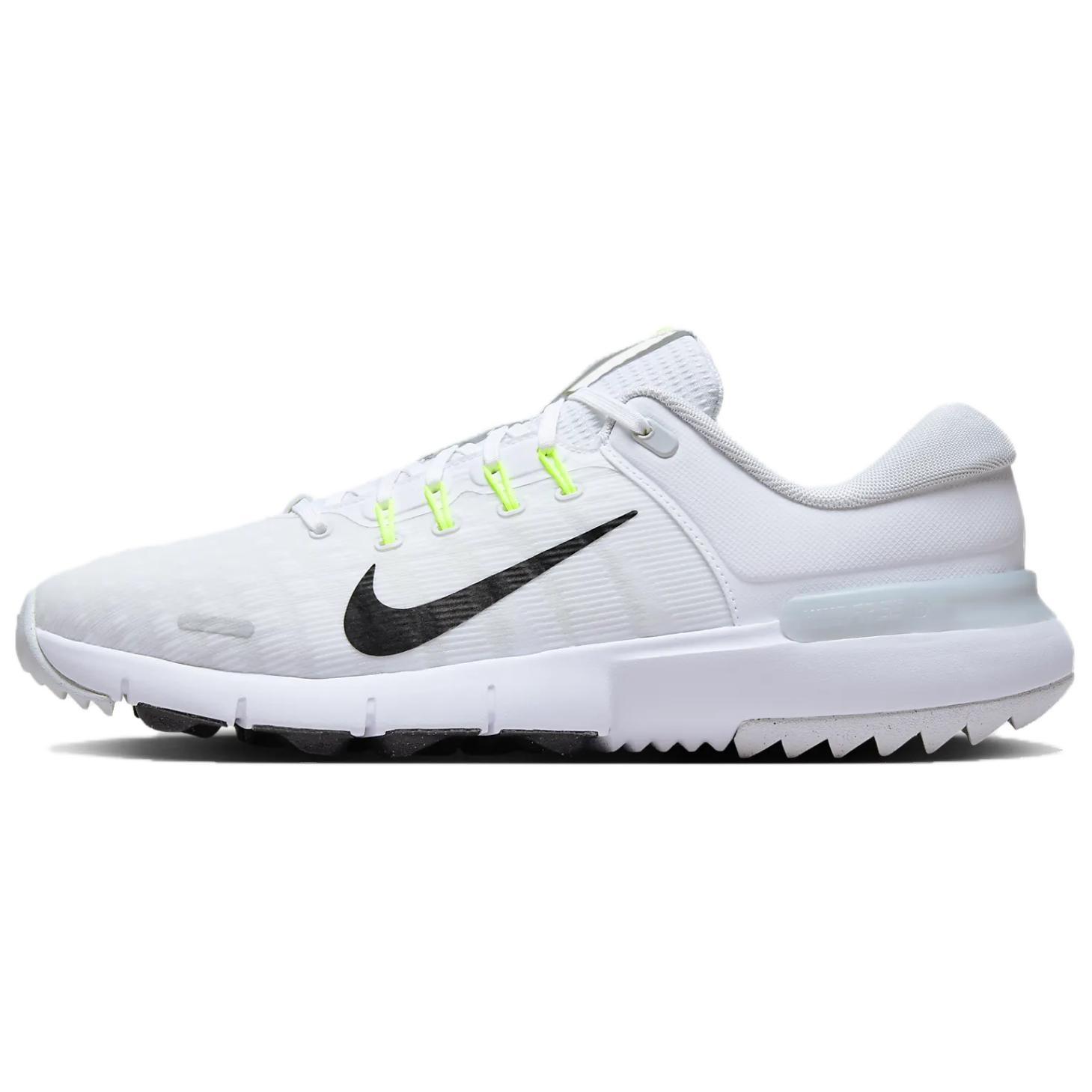 Nike Free Golf NN White Black Volt Men s FN0332-101 EU 40.5