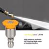 High Pressure Washer Turbo Nozzles 1/4'' Quick Connect Rotary Spray Jet Tip For Car Cleaning Patio - Efficient Cleaning