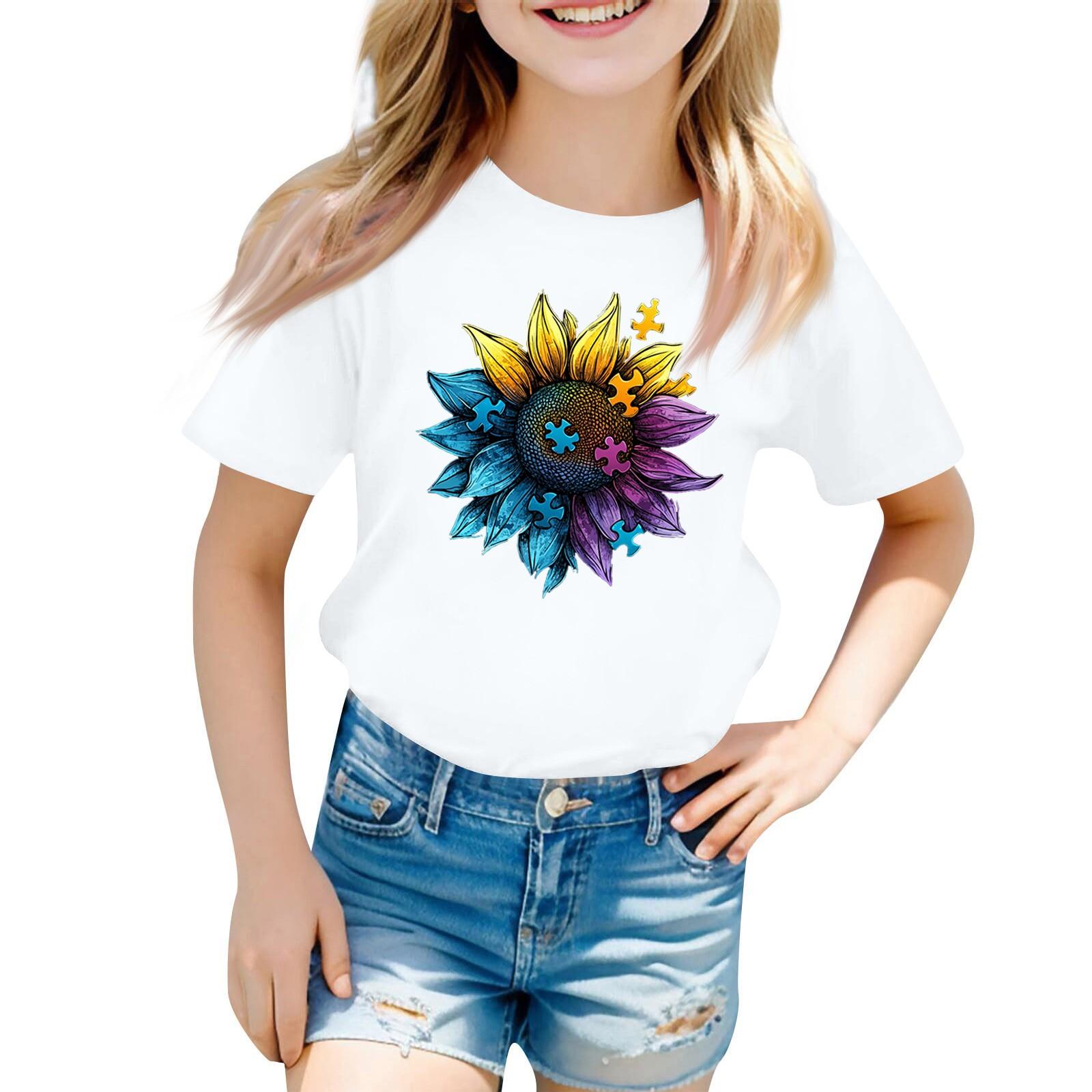 

Детская повседневная футболка с круглым вырезом и короткими рукавами с принтом и надписью «Топ» 120 белый