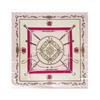 90cm Silk Scarf Headscarf Classic Scepter Print Silk Scarf Women's Satin Square Scarf Shawl