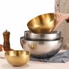15/20/24/28cmBowls Salad Stainless Steel Soup Serving Metal Ramen Rice Kitchen Container Fruit Noodle Cereal Pasta Storage