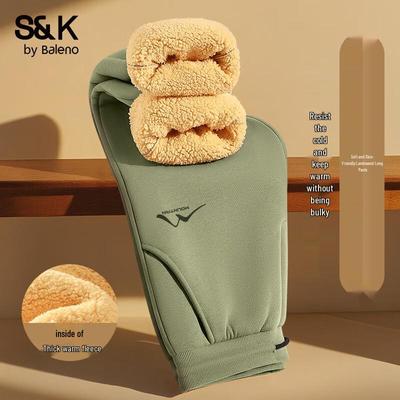 Baleno S&K Herren Fleecegefütterte Bündchen-Sweathose