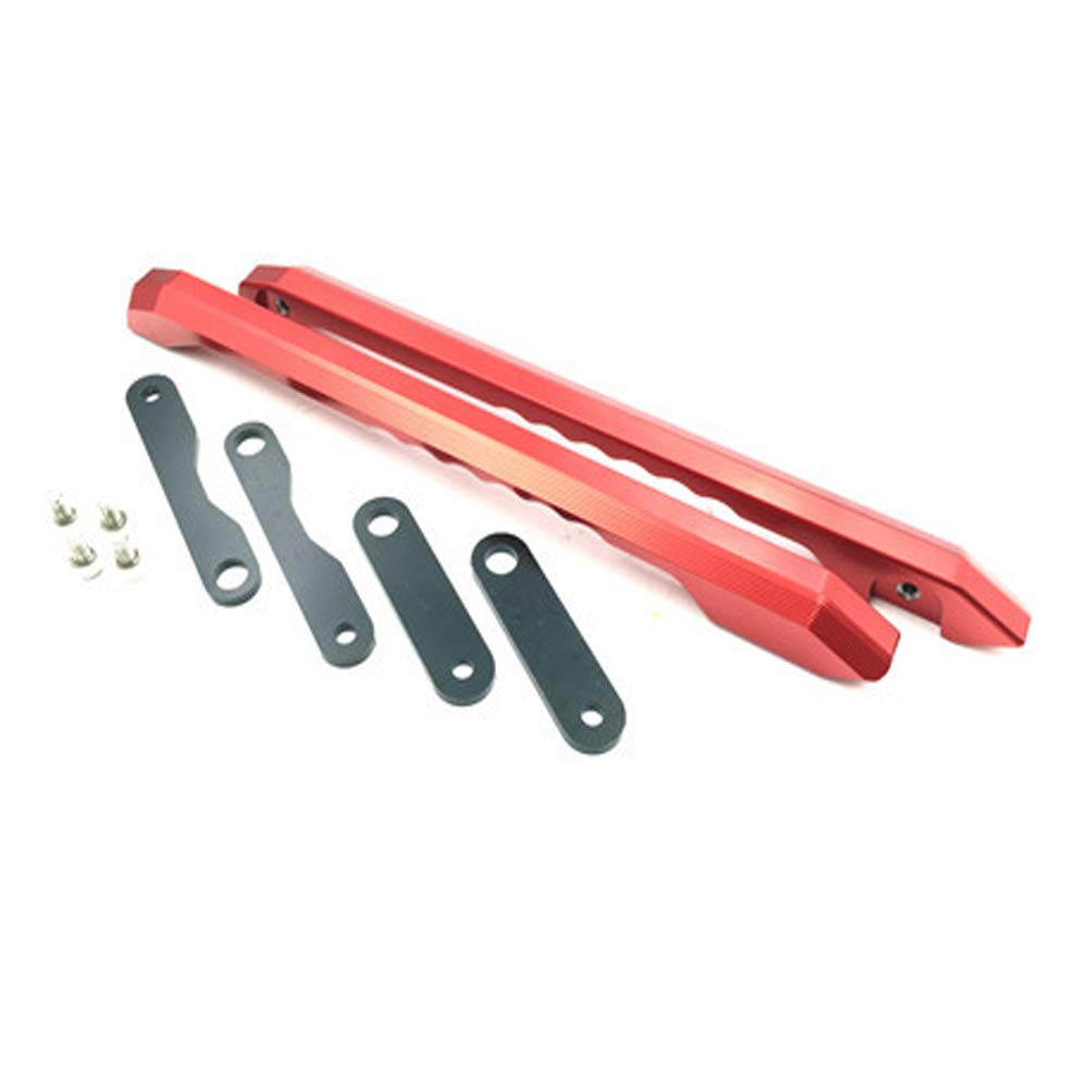 YUANYE Motorcycle Rear Grab Bar Handlebar CNC Aluminum for Yamaha MT-09 FZ-09 2013-2016 (Red)