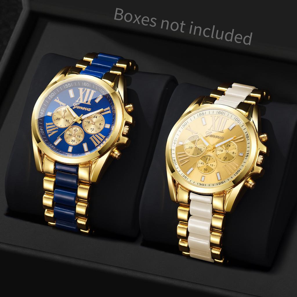 Xiaomi 2/3/4PCS Luxury Men Business Watches Set Fashion Three Eyes Roma Dial Quartz Wristwatch Reloj Hombre (Without Box)