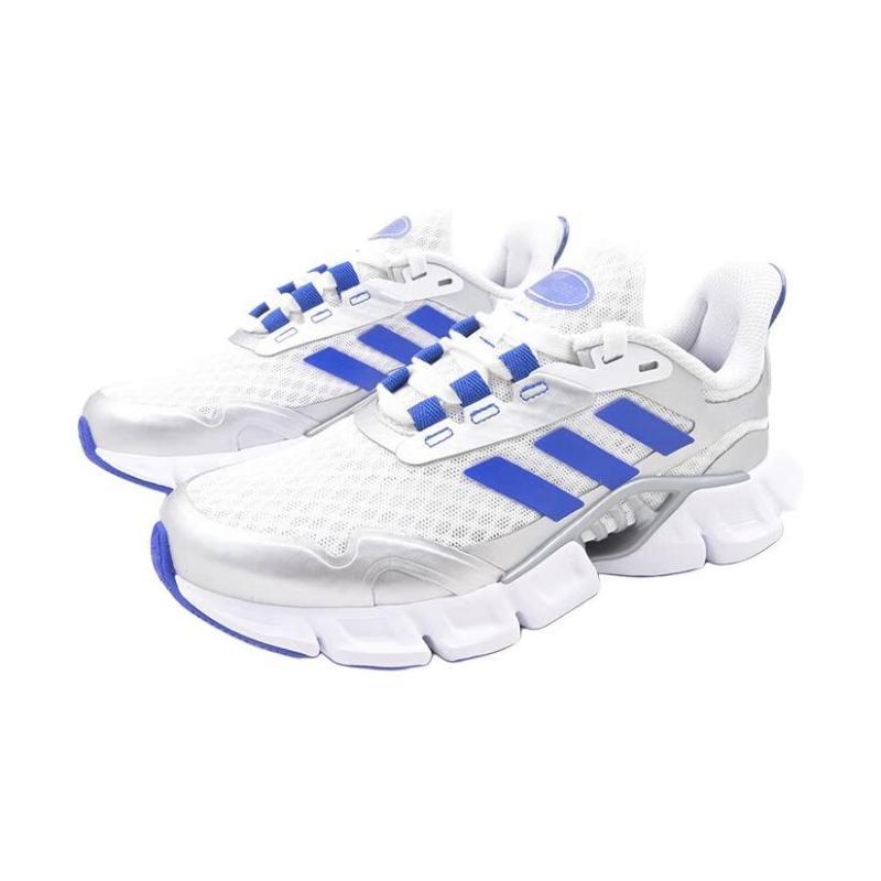 Adidas Climacool Abrasion Resistant Low Top Kids' Running Shoes Blue Silver Kids' Sneakers JH9099