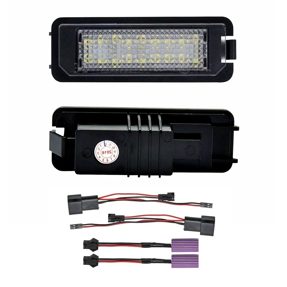 

Canbus Светодиодная ЛАМПА ПОДСВЕТКИ НОМЕРНОГО ЗНАКА ДЛЯ VW Amarok Eos Golf6/Golf7 Beetle Polo/Derby Passat CC B7 Phaeton Scirocco Lupo