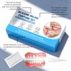 Resin Denture Decoration Set Teeth Whitening Soft Safety Perfect Fit Tooth Comfortable Smile Temporary Orthodontic Silicone Sets