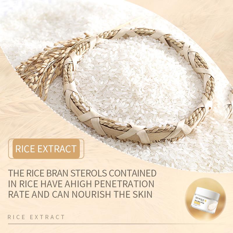 BIOAOUA Crème Hydratante Rajeunissante Rafraîchissante au Lait de Riz