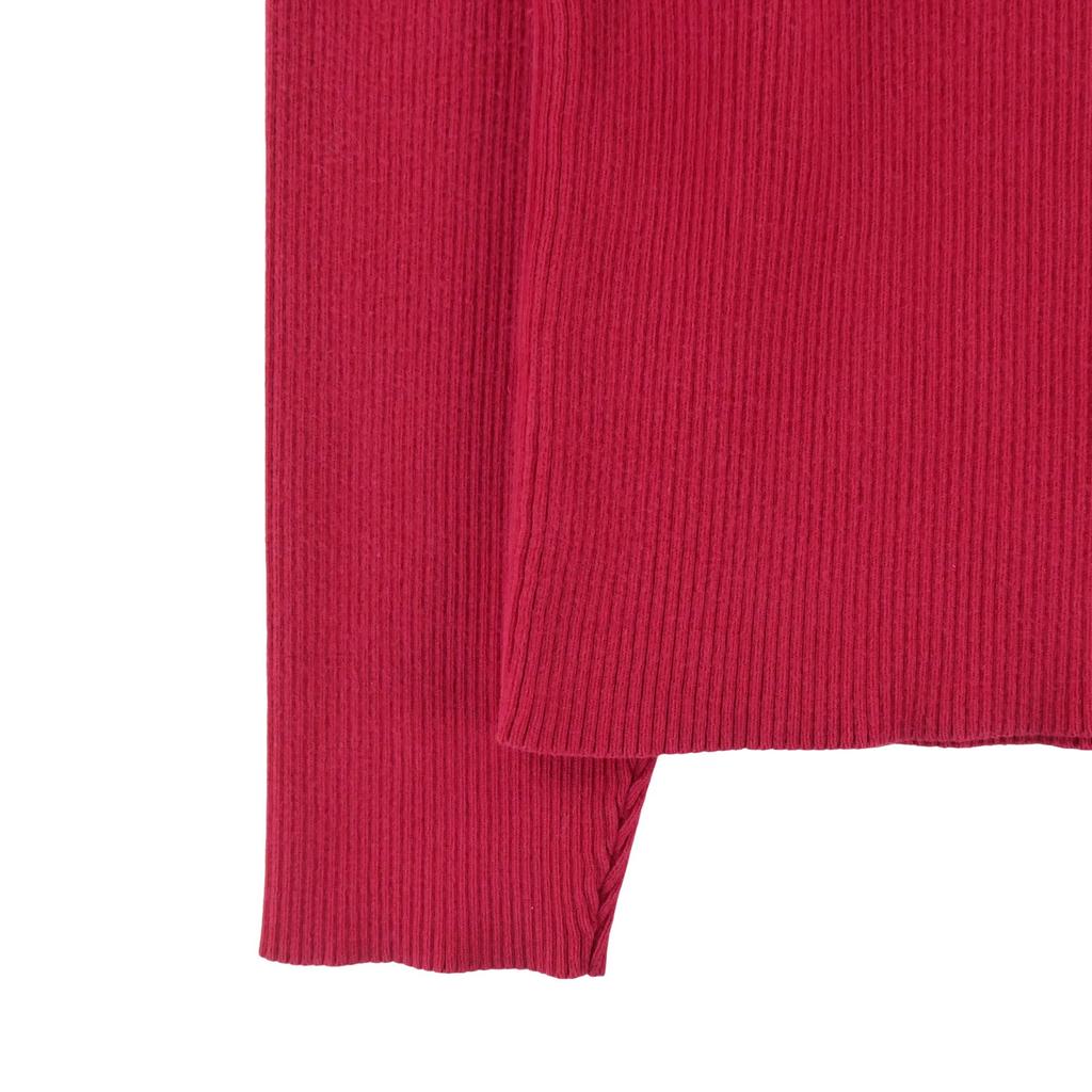 Women's Red Turtleneck Sweater