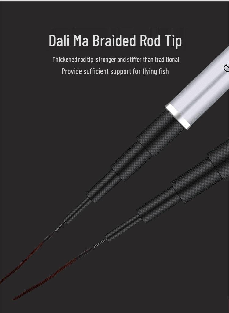 Ultra-light Ultra-hard Carbon Fiber Fishing Rod for Carp and Crucian Carp, 28-tone Taiwan Style Fishing Tackle Set