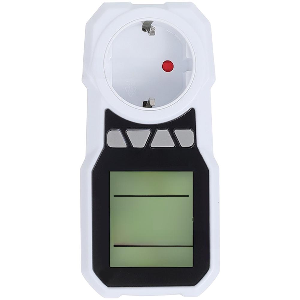 Power Meter with LCD Screen for Monitoring Voltage Current and Electricity Consumption in Household Appliances