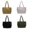 Minimalist Student Tote Bag With Zipper Closure And Phone Pocket For School And Work
