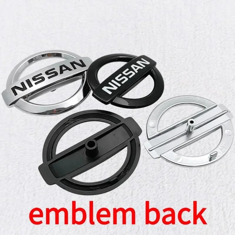 AUW3 51mm/55mm For Nissan Qashqai J11 Altima Sylphy X-Trall Tiida Bluebird Sunny Car Steering Wheel Center Badge Emblem Sticker Cover
