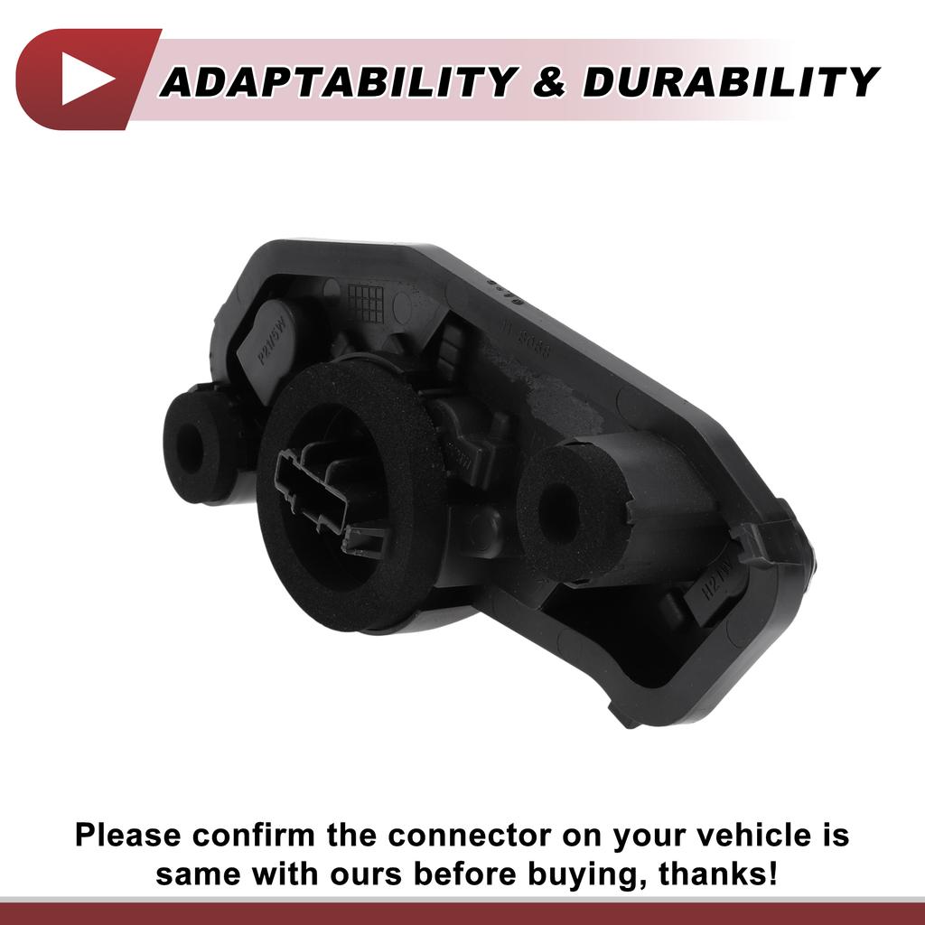 X Autohaux 1 Pc Left Tail Light Socket for Citroen C5 2010-2013 Lamp Bulb Connector