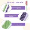 Hair Accessories 2-in-1  Massage Hair Brush, Detangling Comb for Scalp Care Comb for Double-sided Shampoo and Brush Hair Stuff