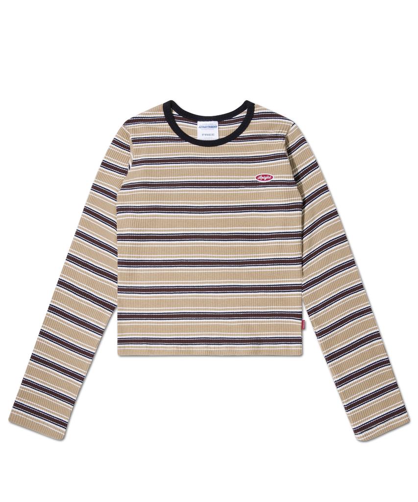 APARTMENT (W) Bad Boy Crop T - Beige