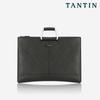 Tantin Taylor Men'S Leather Briefcase T11003 Black / Medium
