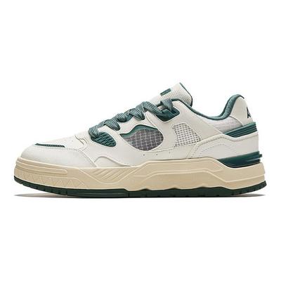 Scarpe da Skate Trendy Versatili Antiscivolo Ammortizzanti Resistenti all'Usura Basse Uomo sneaker Bianco Verde 912428002-3