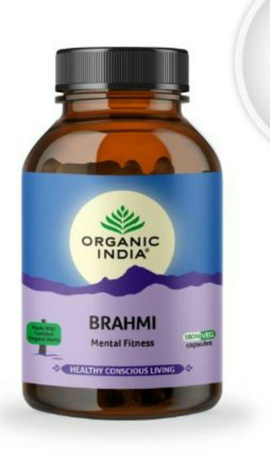 

ORGANIC INDIA Brahmi 180 капсул БЕЗКОШТОВНА ДОСТАВКА ПО ВСЬОМУ СВІТУ