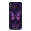Phone Case For Oneplus 13R 12R 13 12 10T 10R Nord N100 N200 N10 10 9 9R 9RT CE 2 Z Pro 5G Soft TPU Cover Art Purple Butterfly