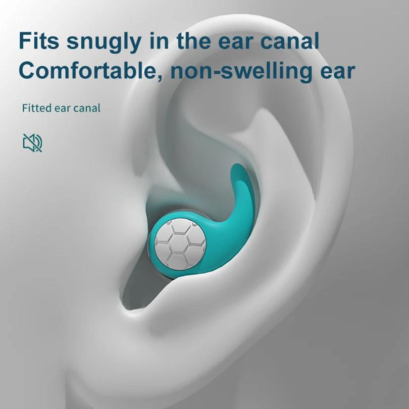 2 pairs Sleeping Ear Plugs Noise Reduction Tapones Oido Ruido Soft Oordopjes Earplug Waterproof Tapones Para Dormir Earplugs
