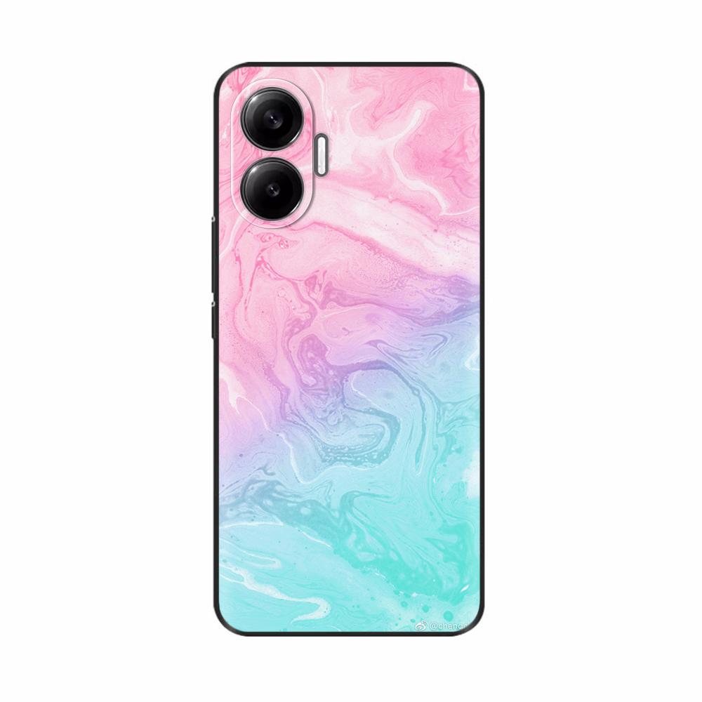 For Xiaomi Poco F7 PocoF7 Phone Cover For Redmi Turbo 4 Pro 5G Case Silicone Cute Love Painted Shockproof Shell Bumper Fundas
