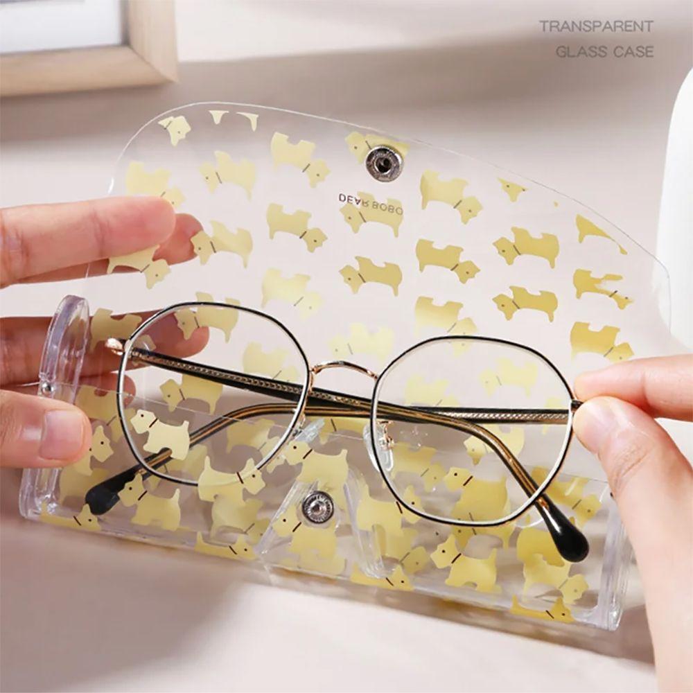 Cartoon Eyewear Protector Plastic Sunglasses Case New Glasses Box  School