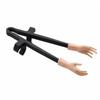 Mini Finger Snack Spisepinde Spilcontroller Formede Plastik Træningspinde For Spillere Spise Mens Man Spiller