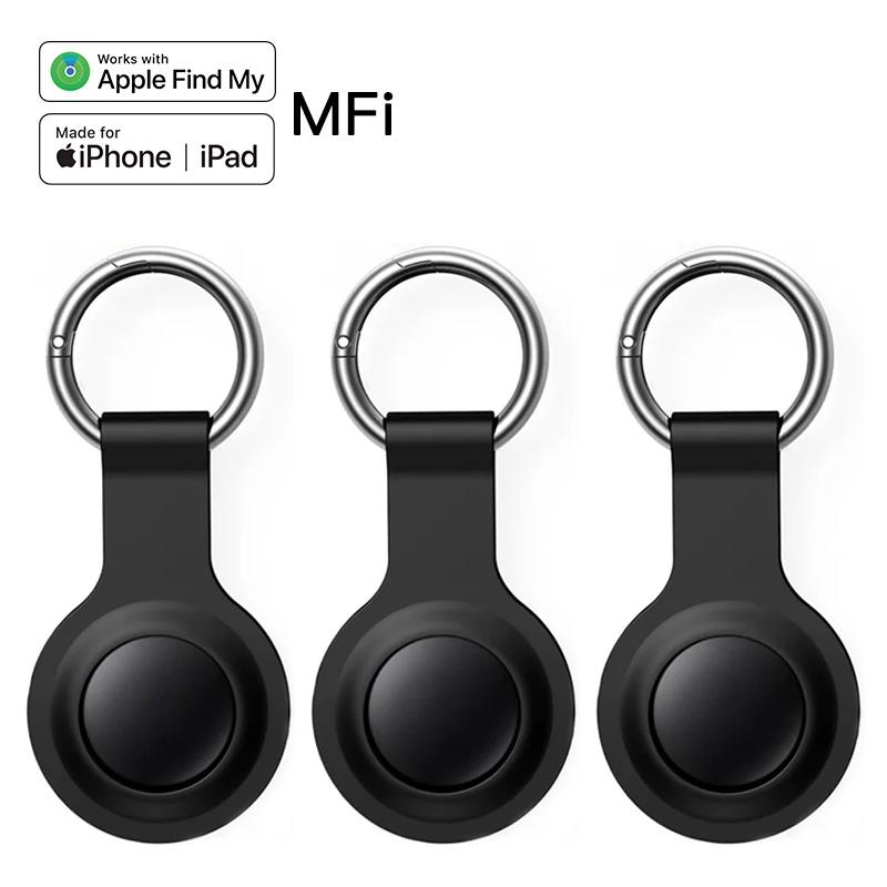 4/3/2/1 Pack Anti-lose Tracker via Find My Smart Tag for Apple Airtag Replacement Bluetooth GPS Tracker IOS MFi Keys Finder