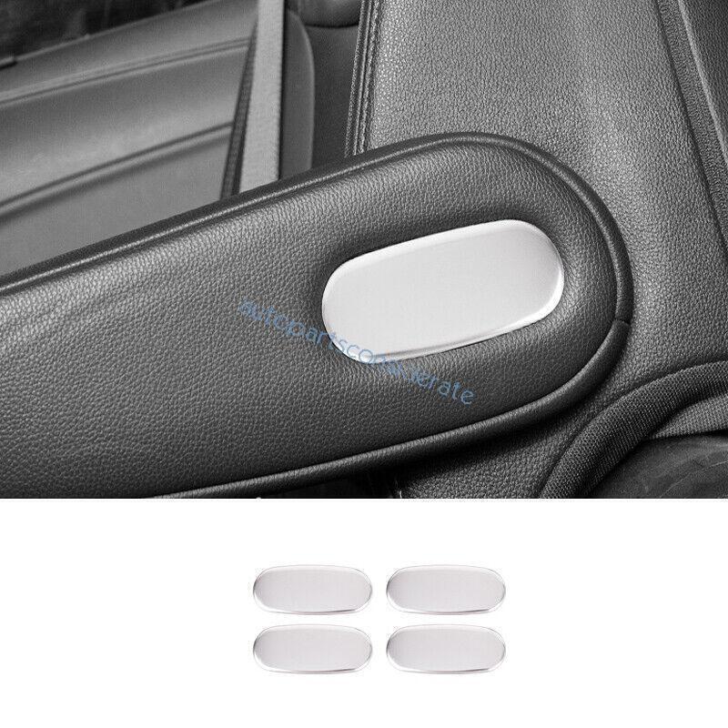 For Toyota Sienna 2021-2023 2024 Silver Titanium Rear Seat Armrest Side Cover 4X