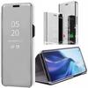 Case for Xiaomi Mi 11 Pro Silver Full Body Anti-Scratch Reflective Mirror Elegant 360 Degree Protection
