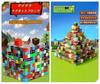 LIMANTY Minecraft Magnetické Stavební Magnetické DIY Magnetické Volné Vzdělávací Narozeninový Dárek Kostky, Kostky ve stylu Minecraftu, Kostky, Konstrukce,