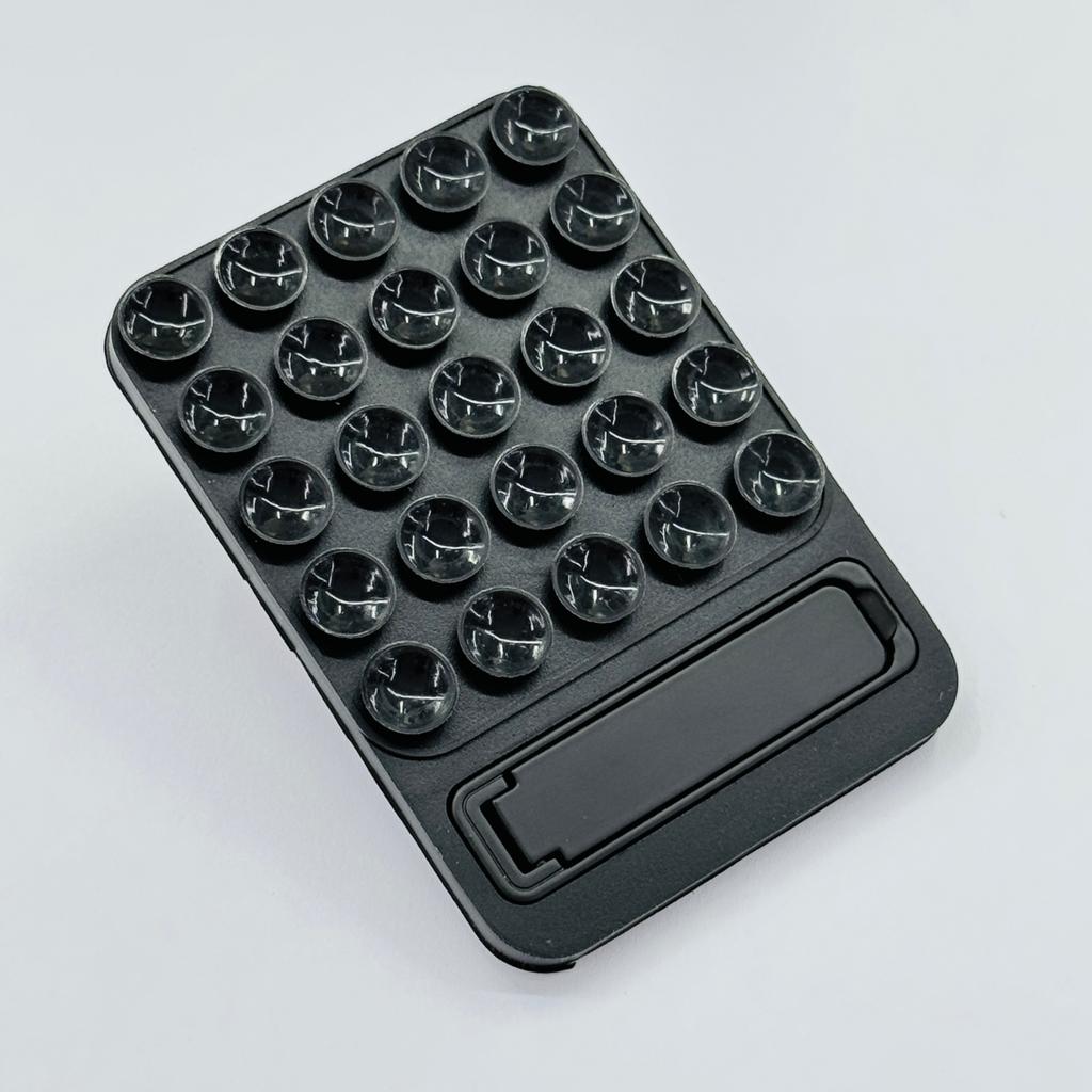 Silicone Suction Cup Phone Back Sticker With Foldable Stand Multifunctional Adhesive Phone Holder Horizontal Vertical Desktop F 5
