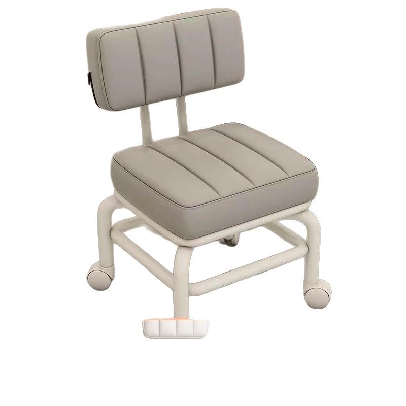 Universal Low Wheel Stool for Home with Thickened Material and Casters