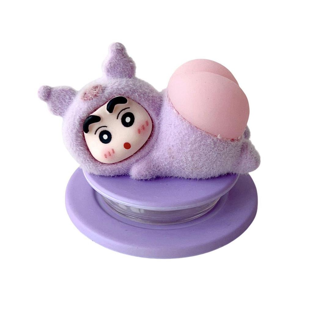 Xiaoxin Flocked Retractable Rotating Cartoon Phone Holder