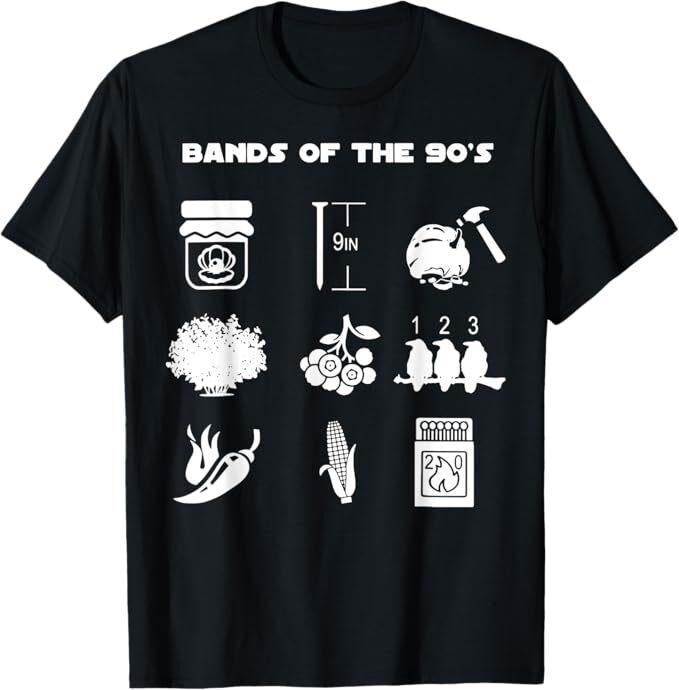 Bands Of The 90's T-Shirt