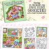 Cozy Corners: A Cross-Border Coloring Book for Teens & Adults