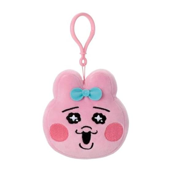 TAKARATOMY A.R.T.S Panty Rabbit Mocchi-Mocchi-Style Face-shaped Mascot Panchu Rabbit (Paaa~) Plush Toy Height Approximately 11cm