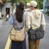 Shoulder Bag Unisex Nylon Multi Pocket Large Capacity Daily Commute
